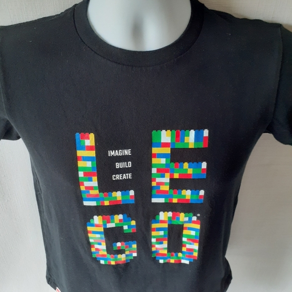 Legos boys black short sleeve graphic t-shirt size (11-12) - Picture 2 of 8